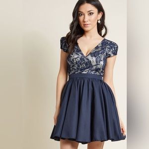 Chi Chi London Navy Dress size 20